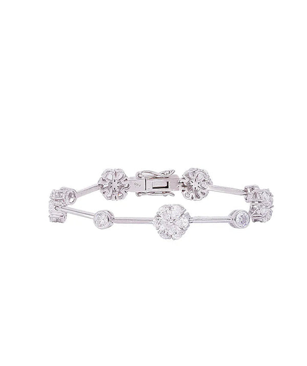 925 Silver Reya CZ bracelet