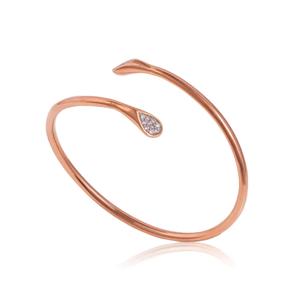 925 Silver Elizabeth CZ bracelet - Amrrutam 