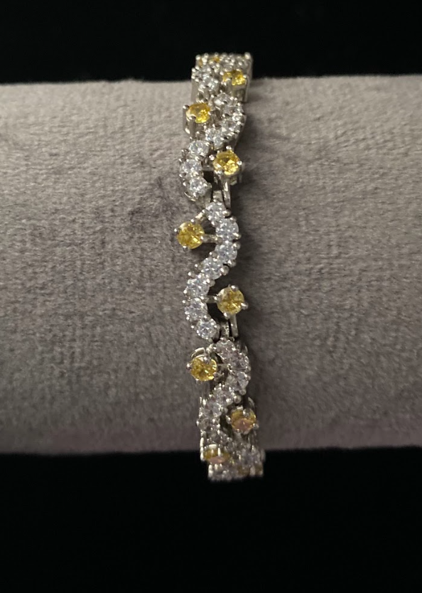 925 Silver Swarovski Liza Bracelet