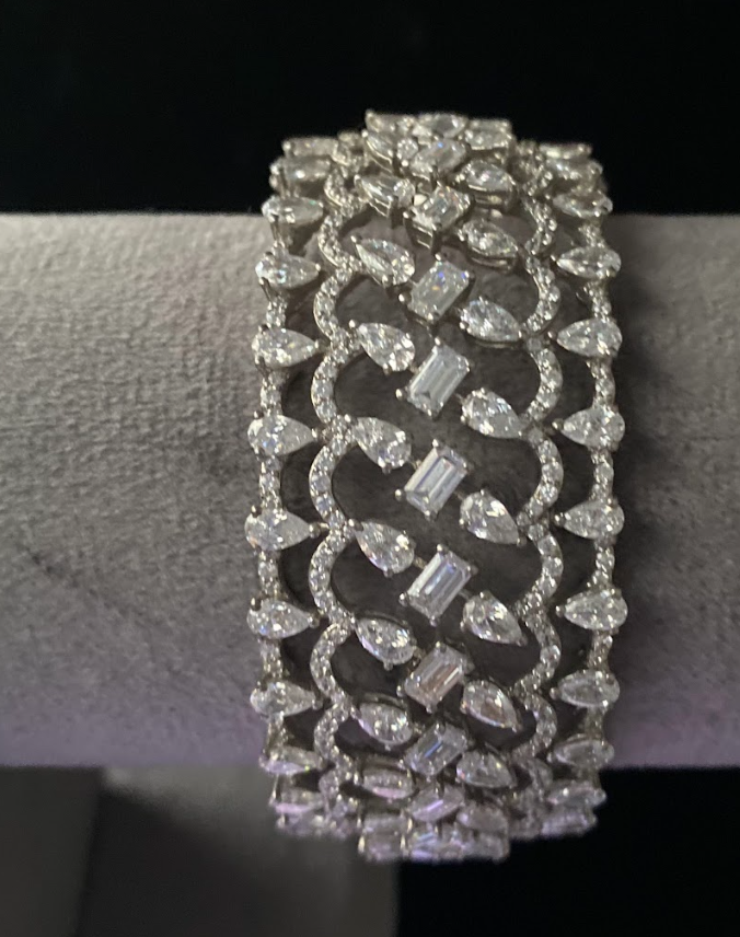 925 Silver Swarovski Suzanna Bangle