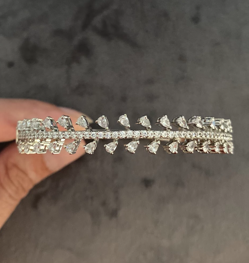 925 Silver Swarovski Angela Bangle